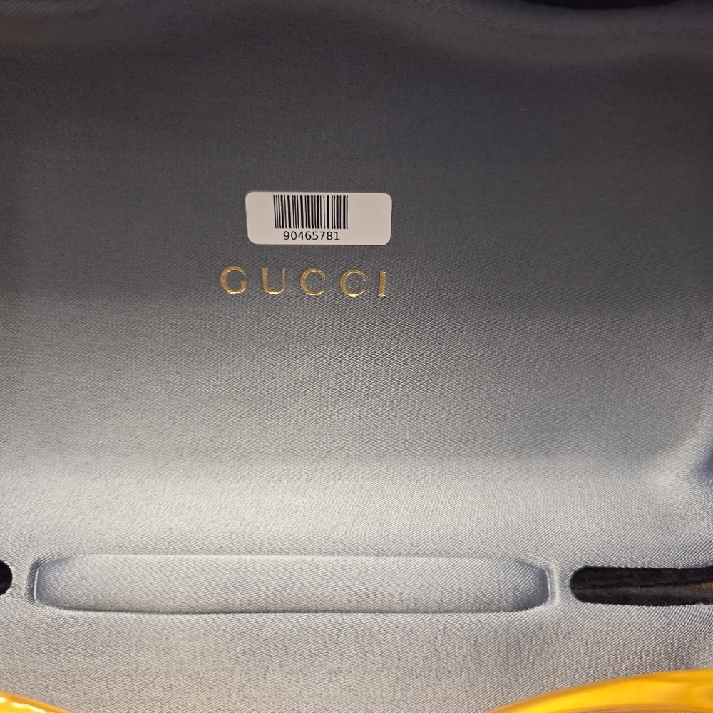 Women's Gucci Golden Cat Eye Sunglasses - Picture 7 of 7
